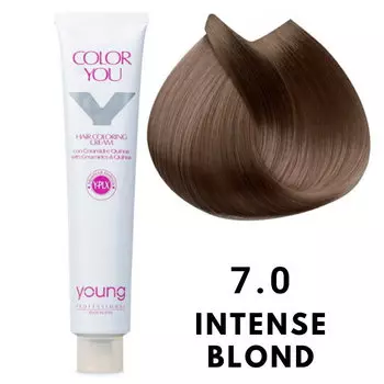 Young Color You Краска для волос с плексом, керамидами и киноа 7.0 100 мл