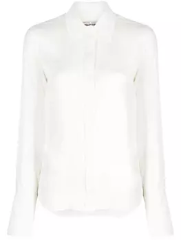 Zadig&Voltaire атласная рубашка Tasko, белый