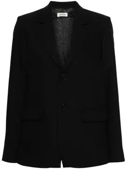 Zadig&Voltaire блейзер со стразами, черный
