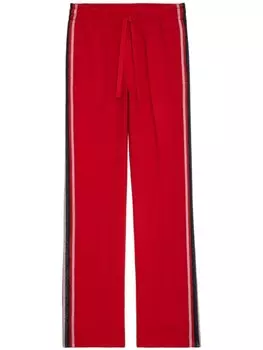 Zadig&Voltaire брюки Pomy, красный