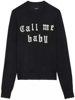 Zadig&Voltaire джемпер Ivy, серый