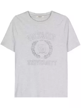 Zadig&Voltaire футболка с логотипом, серый