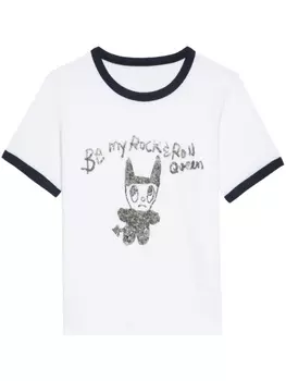 Zadig&Voltaire футболка Woos Devil, белый