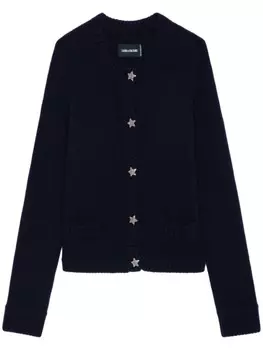 Zadig&Voltaire кардиган Marcy Bijoux, синий