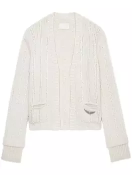 Zadig&Voltaire кардиган Travy, белый
