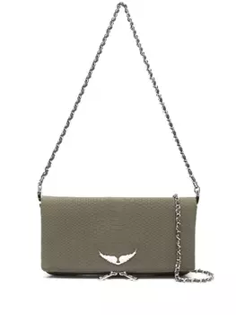 Zadig&Voltaire клатч Rock Soft, зеленый