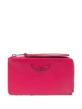 Zadig&Voltaire кошелек с логотипом, розовый