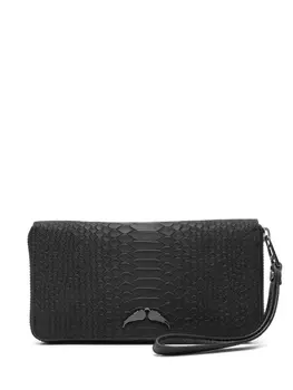Zadig&Voltaire кошелек с тиснением под кожу крокодила, черный