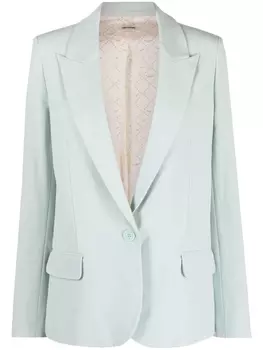 Zadig&Voltaire однобортный блейзер, синий