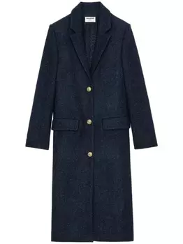 Zadig&Voltaire пальто Mio, синий