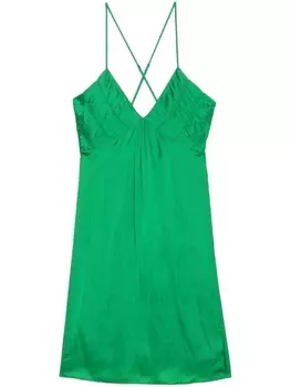 Zadig&Voltaire платье Rayonna, зеленый