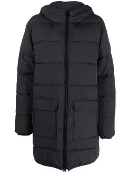 Zadig&Voltaire пуховик с капюшоном, черный
