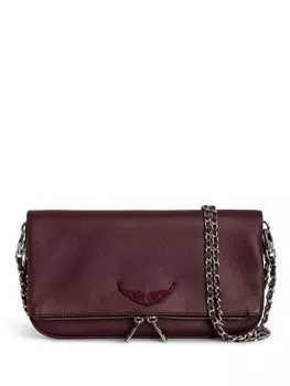 Zadig&Voltaire рок кожаный клатч, красный