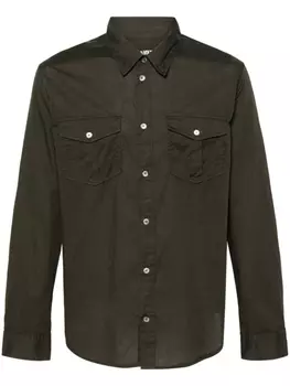 Zadig&Voltaire рубашка Thibault, зеленый