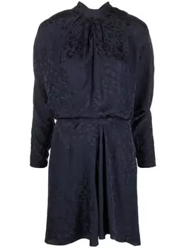 Zadig&Voltaire шелковое платье Ritas, синий