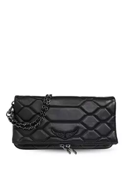 Zadig&Voltaire сумка-клатч Rock Mat Scale, черный