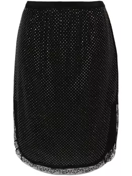 Zadig&Voltaire юбка миди Jozy, черный