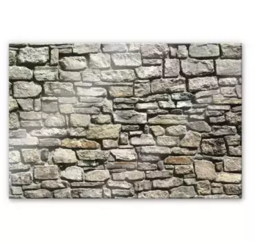Задняя стенка для кухни Wall-Art "Стена из натурального камня под 3D камень", (комплект, 1 шт.), защита стенки кухонной мойки 100х70 см, цвет bunt