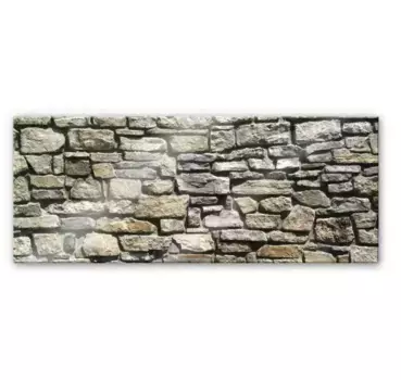 Задняя стенка для кухни Wall-Art "Стена из натурального камня под камень 3D", (комплект, 1 шт.), защита стенки плиты, мойки 100х40 см, цвет bunt