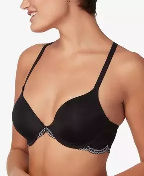 Закрытый кружевной бюстгальтер на косточках One Fab Fit 7112 Maidenform, мультиколор