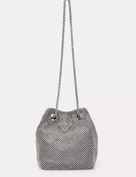 ЗАЛИНА сумочка Guess, серебряный