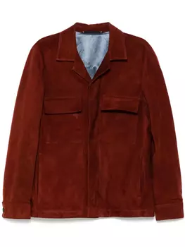 Замшевая куртка Paul Smith, красный