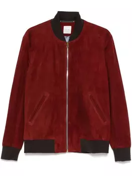 Замшевая куртка Paul Smith, красный