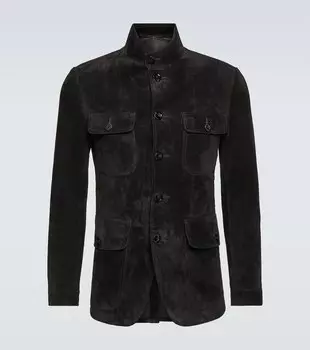 Замшевая куртка Tom Ford, черный