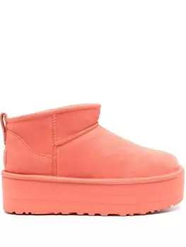 Замшевая платформа Сапоги UGG, розовый