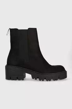 Замшевые ботильоны Diana Charles Footwear, черный
