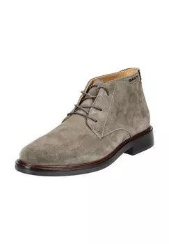 Замшевые ботильоны GANT, цвет Desert