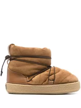 Замшевые ботильоны ISABEL MARANT, черный