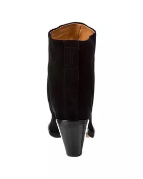 Замшевые ботильоны Isabel Marant Ladel, черный