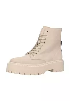 Замшевые ботильоны STEVE MADDEN, бежевый