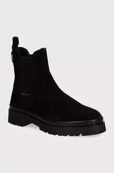 Замшевые ботинки челси Gant Aligrey, черный