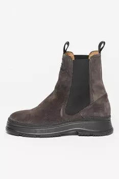 Замшевые ботинки челси Gant, серый
