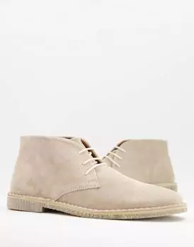 Замшевые ботинки дезерты ASOS DESIGN