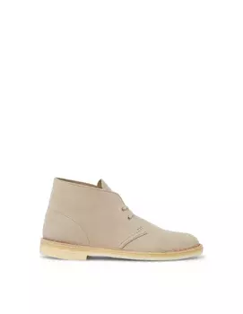 Замшевые ботинки дезерты Clarks, песочный