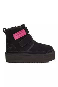 Замшевые ботинки Neumel Ugg, черный