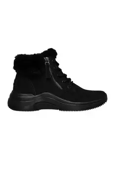 Замшевые ботинки On The Go Midtown с эко-пухом Skechers, черный