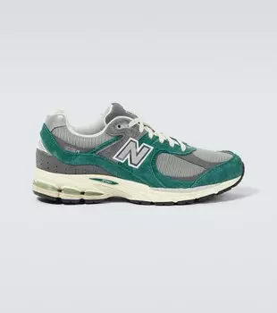 Замшевые кроссовки 2002r New Balance, зеленый