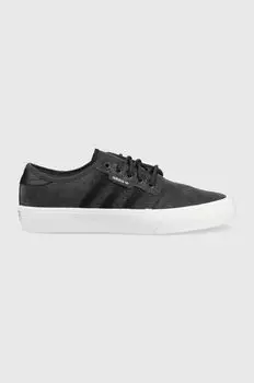 Замшевые кроссовки adidas Originals, черный