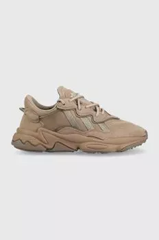 Замшевые кроссовки adidas Originals, коричневый