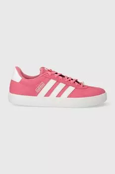 Замшевые кроссовки adidas, розовый
