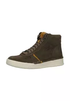 Замшевые кроссовки CLARKS, оливковый