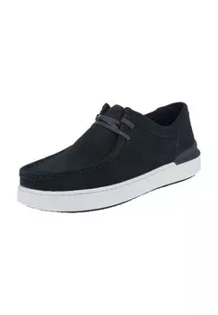 Замшевые кроссовки CLARKS, темно-синий