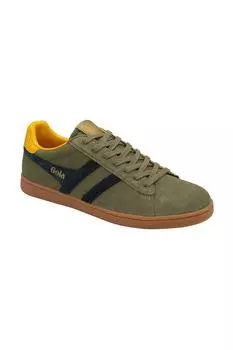 Замшевые кроссовки на шнуровке 'Equipe Suede II' Gola, хаки