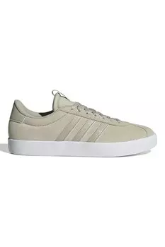 Замшевые кроссовки VL Court 3 0 Adidas Sportswear, хаки