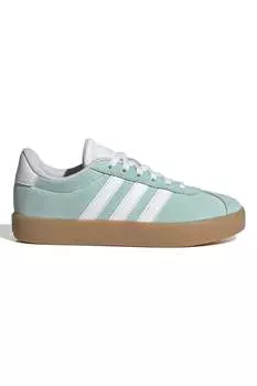 Замшевые кроссовки VL Court 3 0 Adidas Sportswear, белый