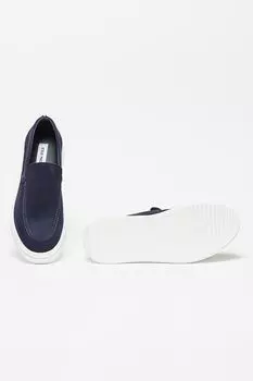 Замшевые лоферы Fletcher Steve Madden, синий